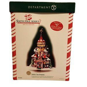 Department 56 Santa's Toy Co Special Edition Lit Figure